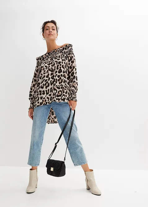 Halenka s prodloužen&yacute;m zadn&iacute;m lemem, bonprix