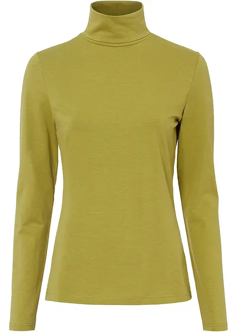 Tričko s dlouhým rukávem, s čistou organickou bavlnou, bonprix