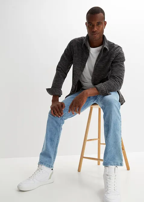 Strečové džíny s pohodlným střihem, Regular Fit, Straight, bonprix