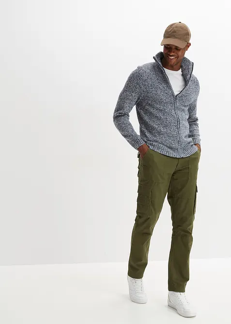 Pletený kabátek se stojáčkem, bonprix