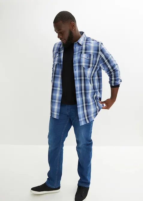 Košile v pohodlném střihu, dlouhý rukáv, bonprix