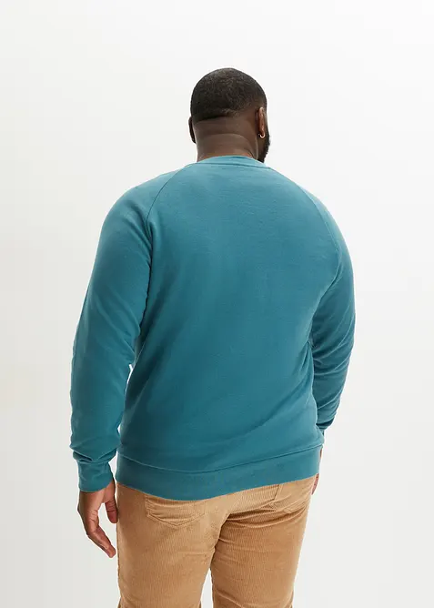 Mikina s ragl&aacute;nov&yacute;mi ruk&aacute;vy, s recyklovan&yacute;m polyesterem, bonprix