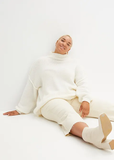 Svetr z hrub&eacute; pleteniny, bonprix