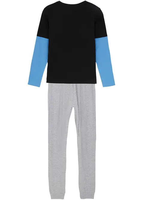 Pyžamo s měkkou organickou bavlnou (2d&iacute;ln&aacute; souprava), bonprix