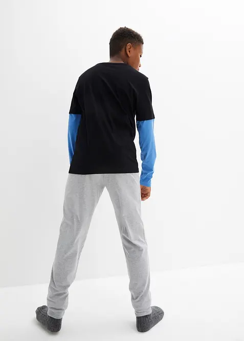 Pyžamo s měkkou organickou bavlnou (2d&iacute;ln&aacute; souprava), bonprix