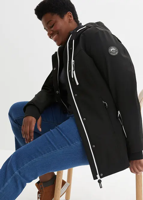 Softshellov&aacute; bunda, vodoodpudiv&aacute;, bonprix