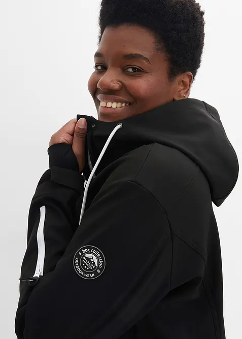 Softshellov&aacute; bunda, vodoodpudiv&aacute;, bonprix