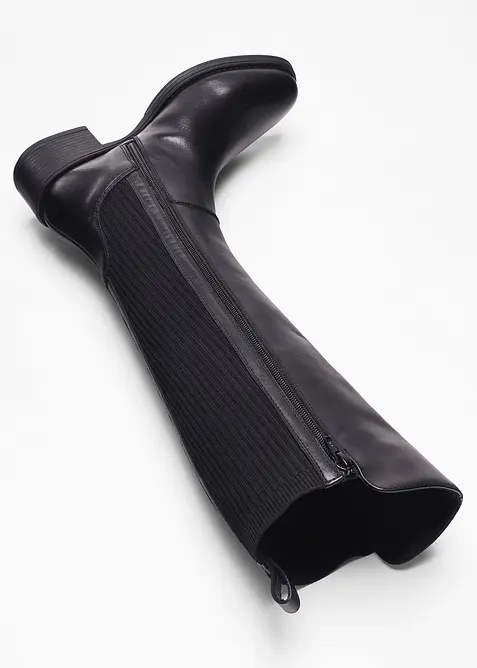 Kožené kozačky, bonprix