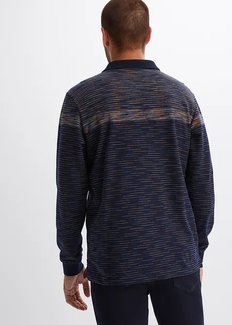 Triko polo s dlouhým rukávem, bonprix