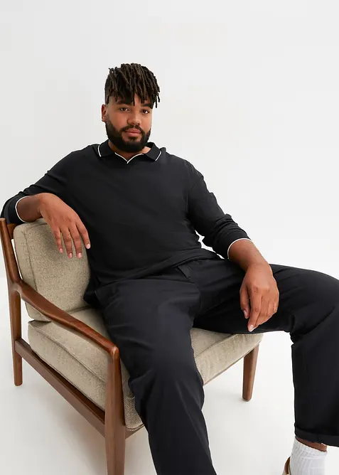 Triko polo z čisté organické bavlny, recyklovatelné, bonprix