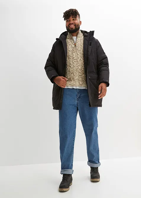 Nepromokavá zimní funkční parka s pravým prachovým peřím, bonprix