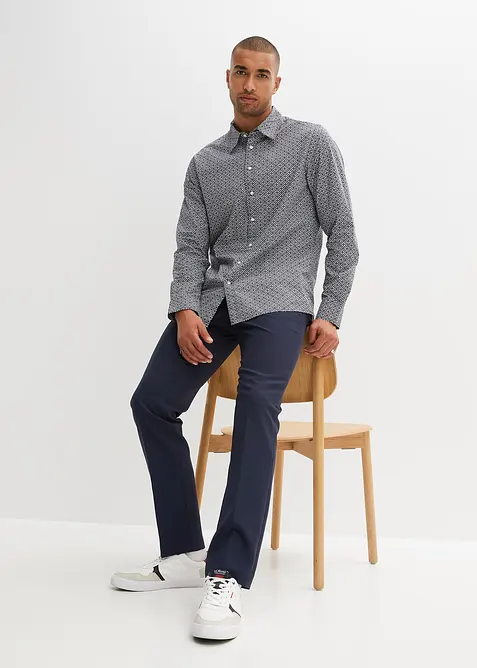 Business košile z čisté bavlny, dlouhý rukáv, bonprix