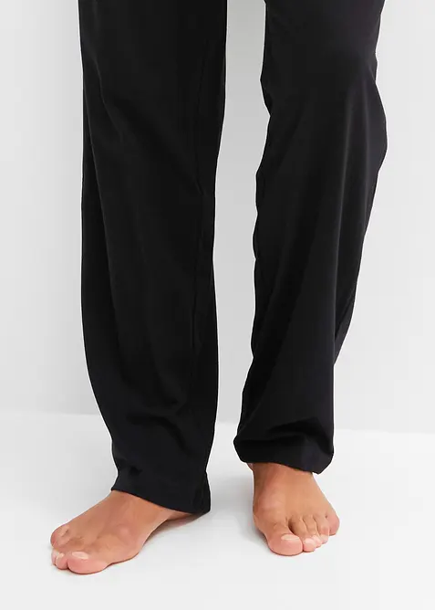 Pyžamo s dlouh&yacute;m ruk&aacute;vem, z čist&eacute; bavlny, bonprix