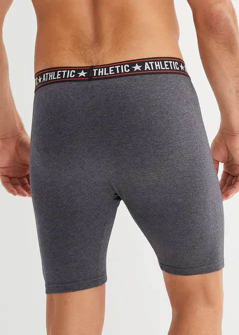 Dlouhé přiléhavé boxerky s bavlnou (2 ks v balení), bonprix