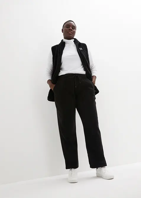 Kalhoty bez zap&iacute;n&aacute;n&iacute;, s pohodln&yacute;m pasem, bonprix