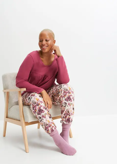 Pyžamo z čisté organické bavlny, bonprix