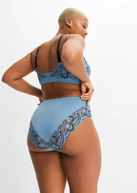 Zmenšovací podprsenka s jemnou krajkou, bonprix