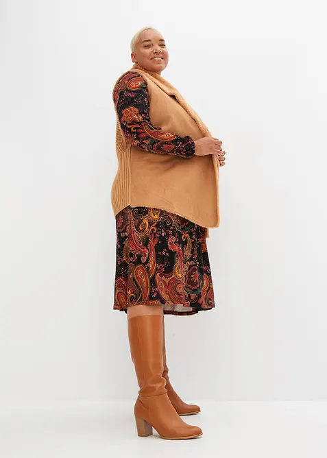 Vesta z umělé kožešiny, bonprix