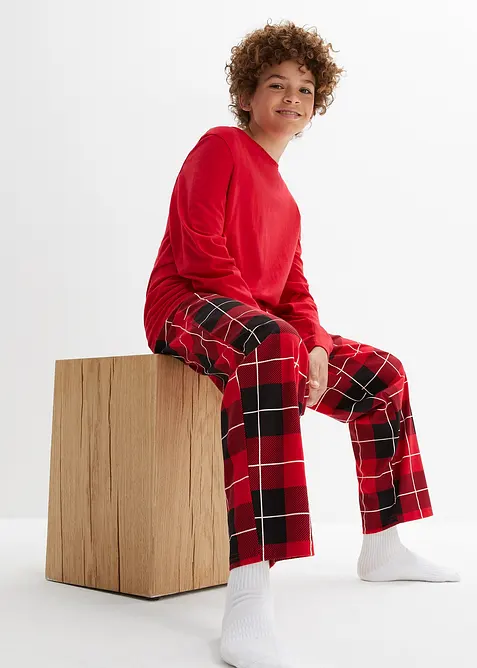 Pyžamo s čistou organickou bavlnou (3dílná souprava), bonprix