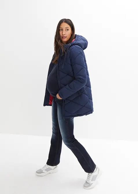 Pleten&yacute; svetr s kulat&yacute;m v&yacute;střihem, bonprix