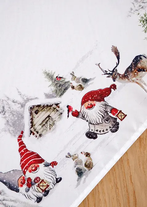 Ubrus s v&aacute;nočn&iacute;mi motivy, bonprix