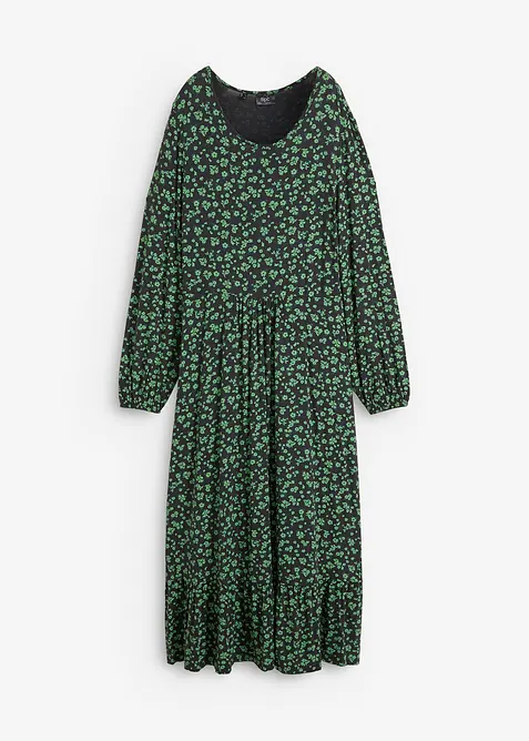 Žerzejové šaty ze splývavé viskózové směsi, bonprix