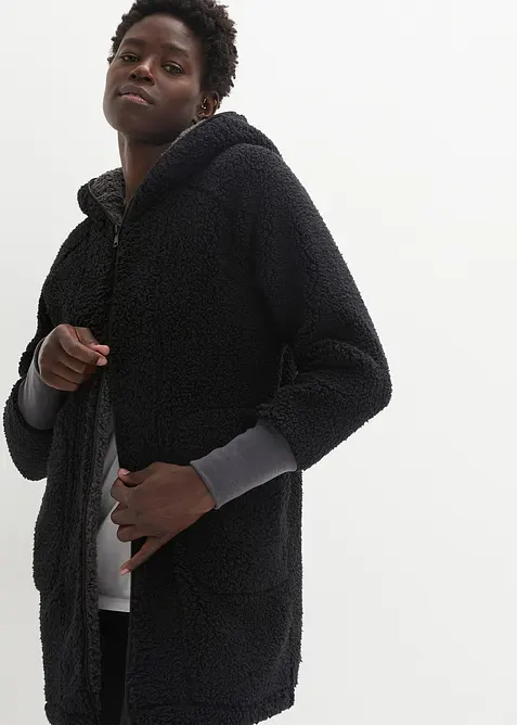 Bunda z plyšového flísu, bonprix