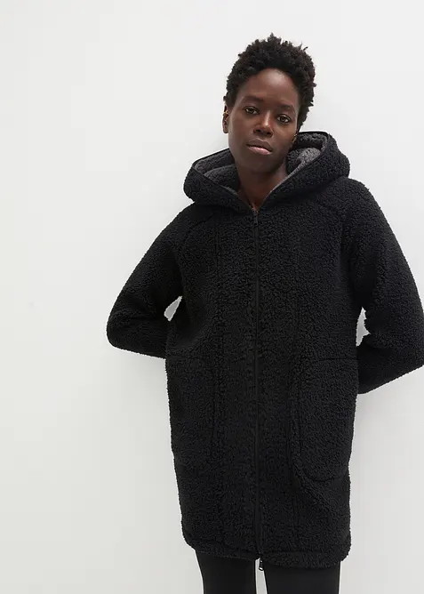 Bunda z plyšového flísu, bonprix