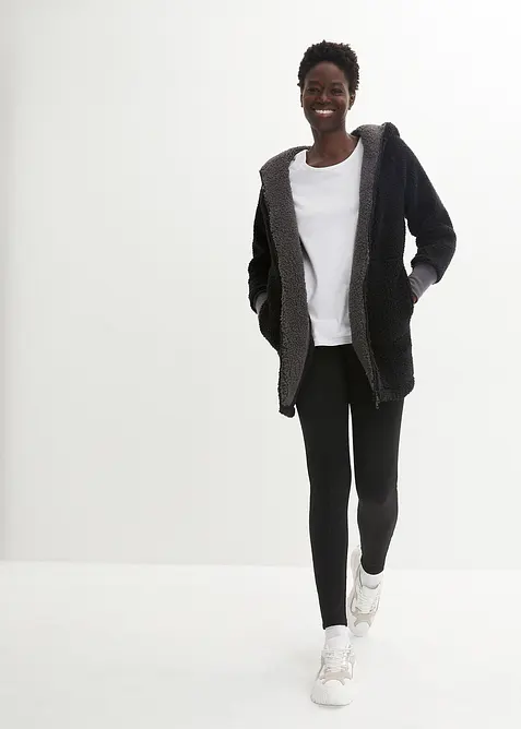 Bunda z plyšového flísu, bonprix