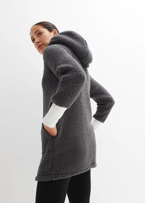 Bunda z plyšového flísu, bonprix