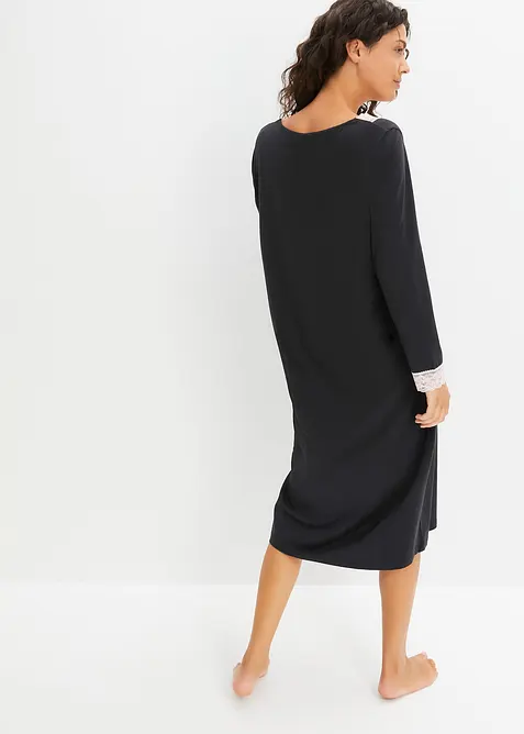 Dlouhá noční košile z měkké viskózové směsi, bonprix