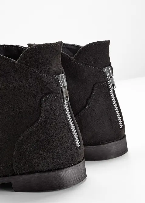 Kotníková obuv s nařasením, bonprix