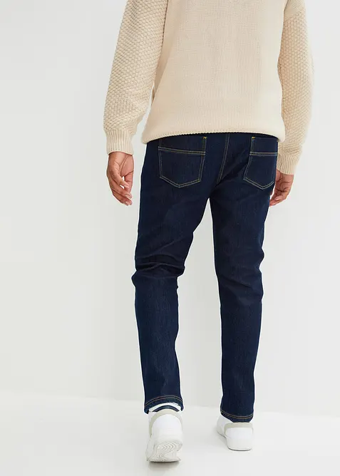 Strečové termo džíny s hřejivou vnitřní stranou, Regular Fit Straight, bonprix