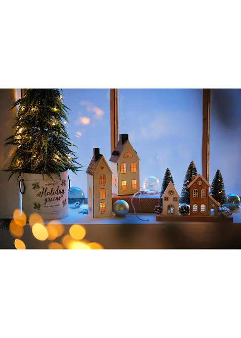 Svícen ve tvaru domečku (2dílná souprava), bonprix