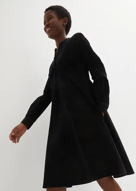 Šaty z bavlněného manšestru, bonprix