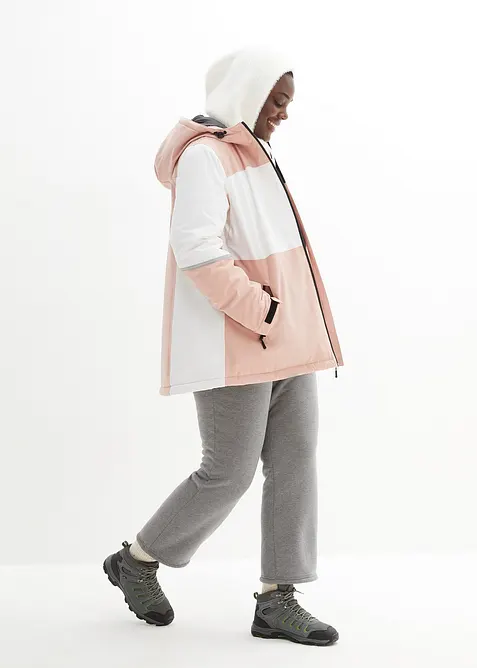 Funkční lyžařská bunda s kapucí, nepromokavá, bonprix