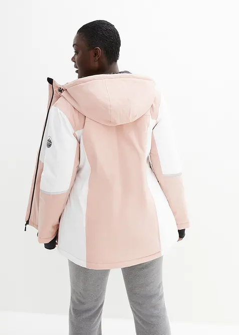 Funkční lyžařská bunda s kapucí, nepromokavá, bonprix