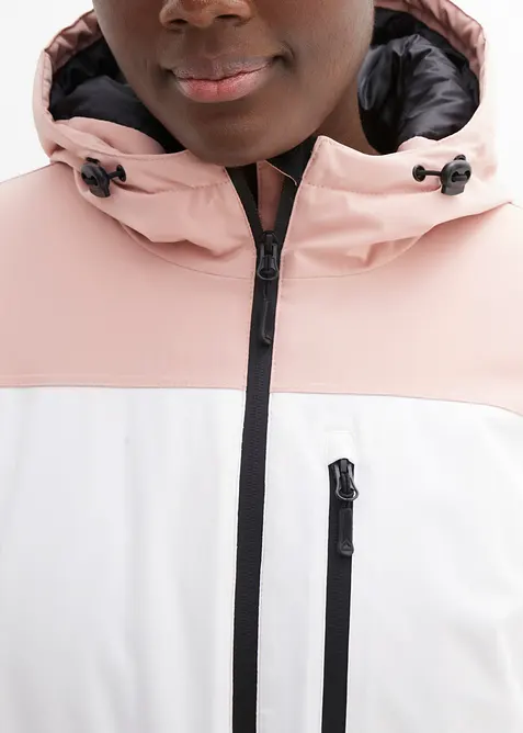 Funkční lyžařská bunda s kapucí, nepromokavá, bonprix