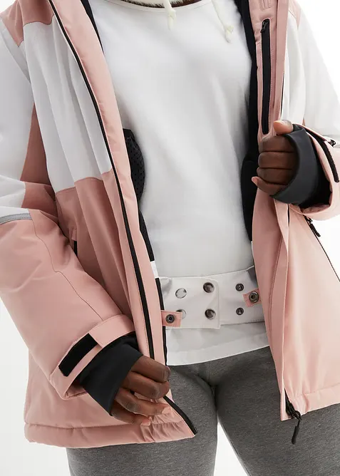 Funkční lyžařská bunda s kapucí, nepromokavá, bonprix