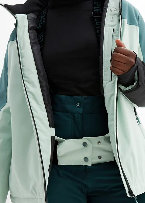 Lyžařská funkční bunda s větracími otvory, nepromokavá, bonprix