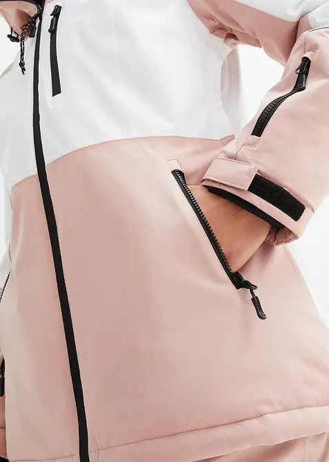 Funkční lyžařská bunda s kapucí, nepromokavá, bonprix