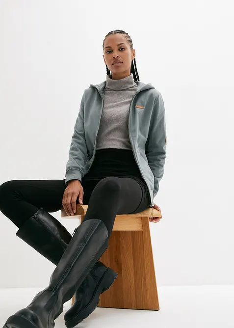 Mikina s kapucí, z čisté bavlny, bonprix