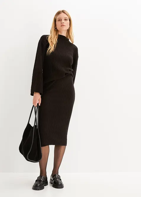 &Uacute;zk&aacute; sukně, bonprix