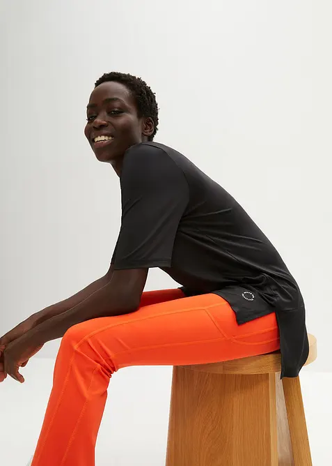 Dlouh&eacute; funkčn&iacute; tričko se s&iacute;ťovinou, rychleschnouc&iacute;, bonprix