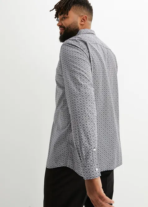 Business košile z čisté bavlny, dlouhý rukáv, bonprix