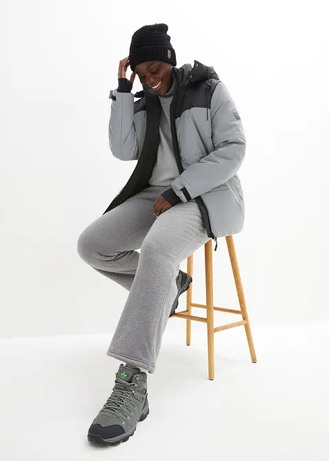 Pro&scaron;&iacute;van&aacute; funkčn&iacute; bunda s reflexn&iacute;mi prvky, bonprix