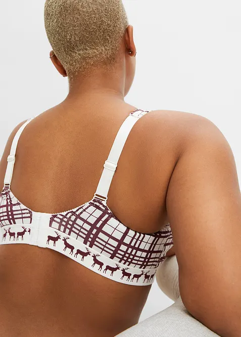 Podprsenka bez kostic, s bavlnou (2 ks v balení), bonprix