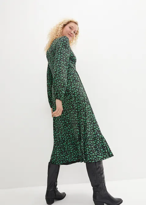 Žerzejové šaty ze splývavé viskózové směsi, bonprix