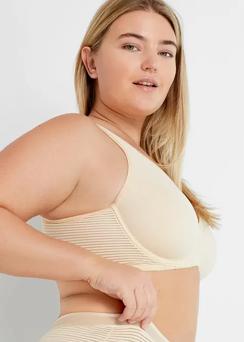 Zmenšovací podprsenka s polstrovanými ramínky, bonprix