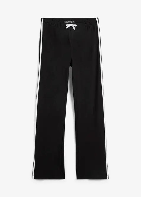 Žerzejové kalhoty z bavlny s obsahem streče, bonprix